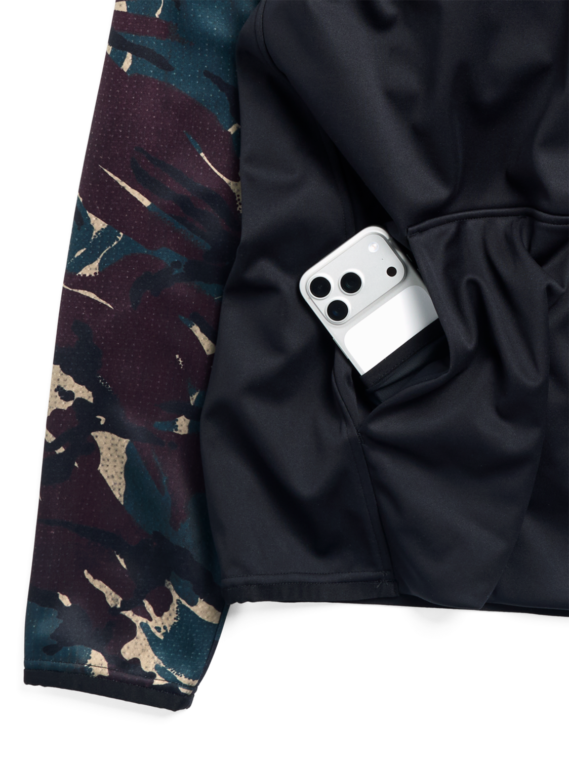 Men's Crown Weatherproof Pullover Fleece - SEERSK/TRUBLK