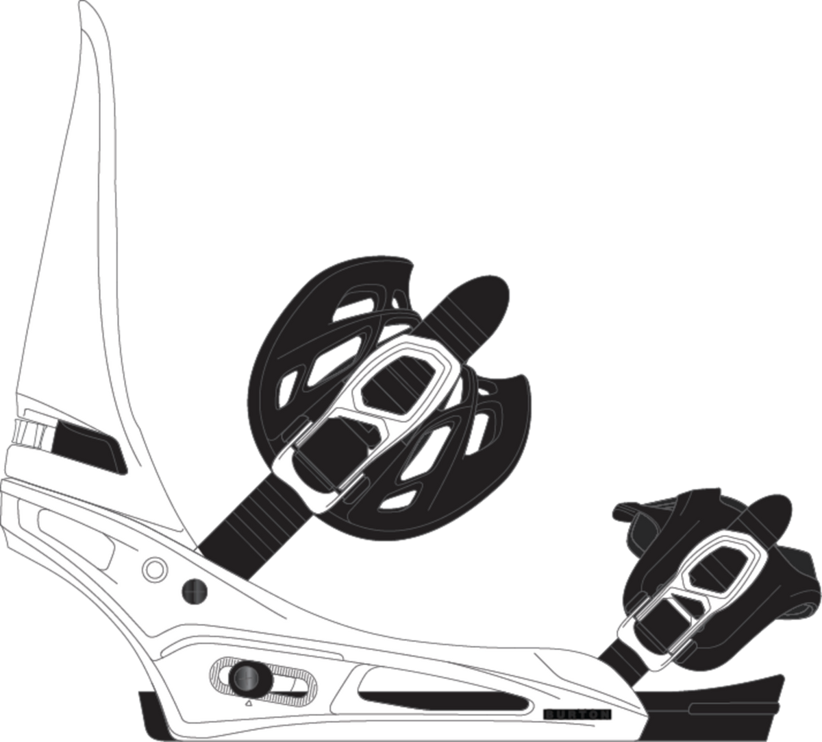 Men's Cartel X Re:Flex Snowboard Bindings - White