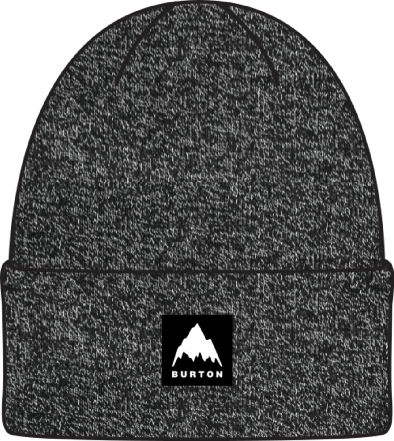 Recycled Kactusbunch Tall Beanie - True Black/Stout White Marl