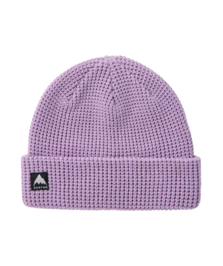 Recycled Waffle Beanie - Moondust Purple