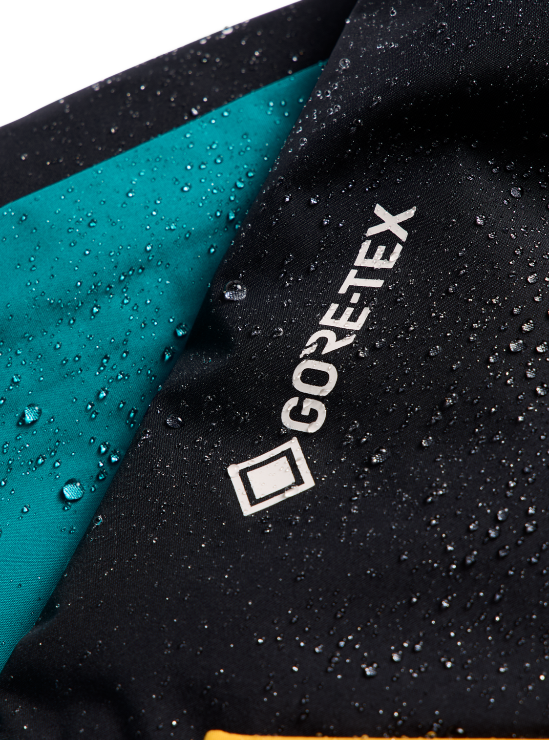 Kids' Powline GORE-TEX 2L Jacket - Pacific Teal/Goldenrod/True Black