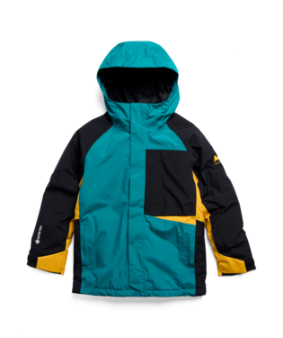 Kids' Powline GORE-TEX 2L Jacket - Pacific Teal/Goldenrod/True Black