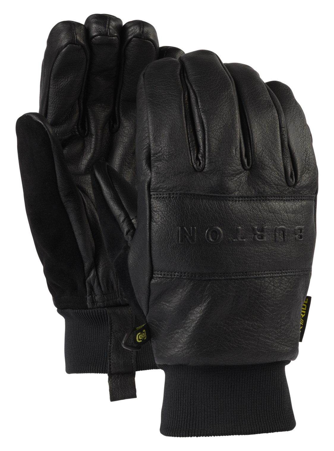 Treeline Leather Gloves - True Black