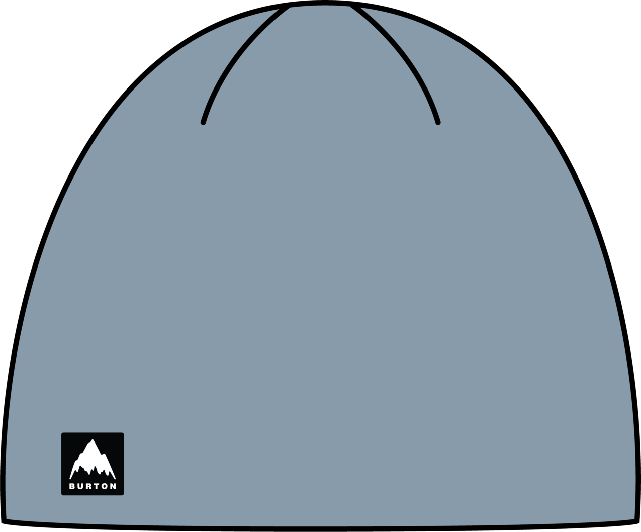 Mountain High Fleece-Lined Beanie - Airstream Blue