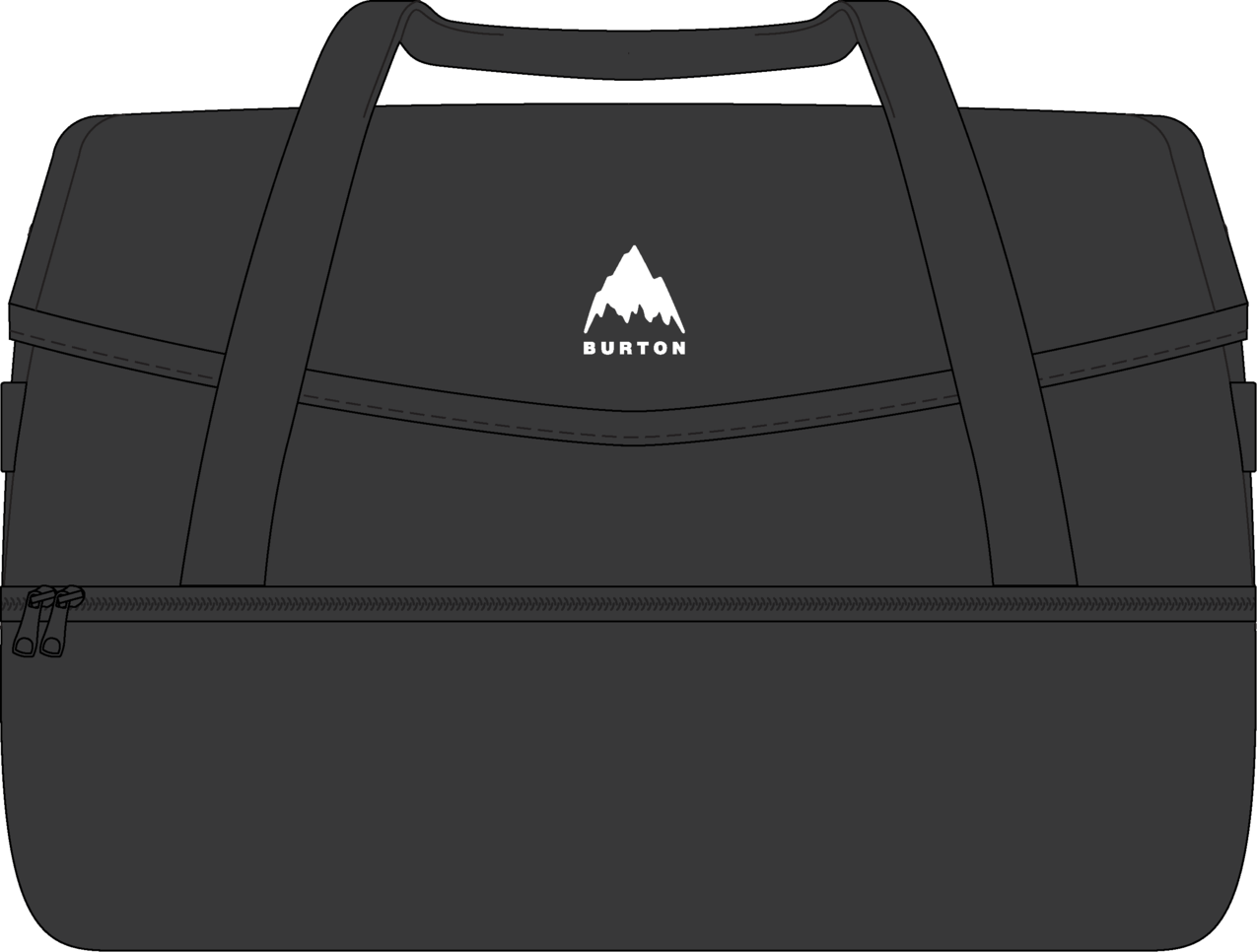 Gig 70L Duffel Bag - True Black