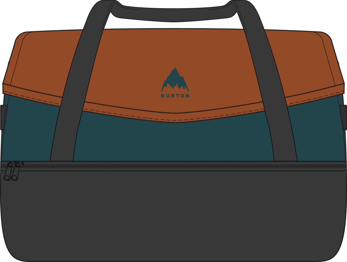 Gig 70L Duffel Bag - Spiced Chai/Atlantic Teal