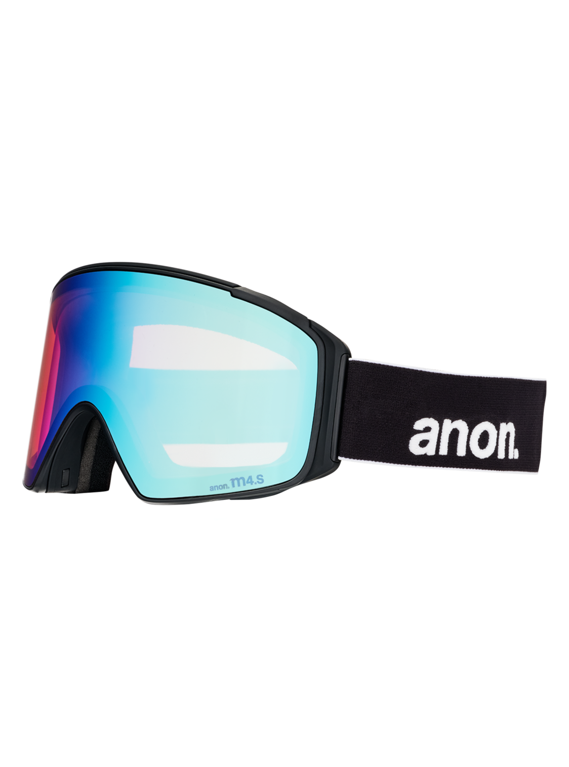 M4S Goggles (Cylindrical) + Bonus Lens + MFI® Face Mask - Black/Perceive Variable Blue