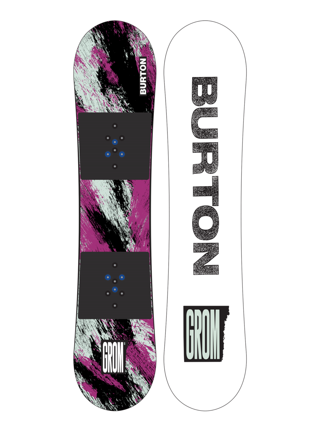 Kids' Grom Snowboard - Purple/Teal
