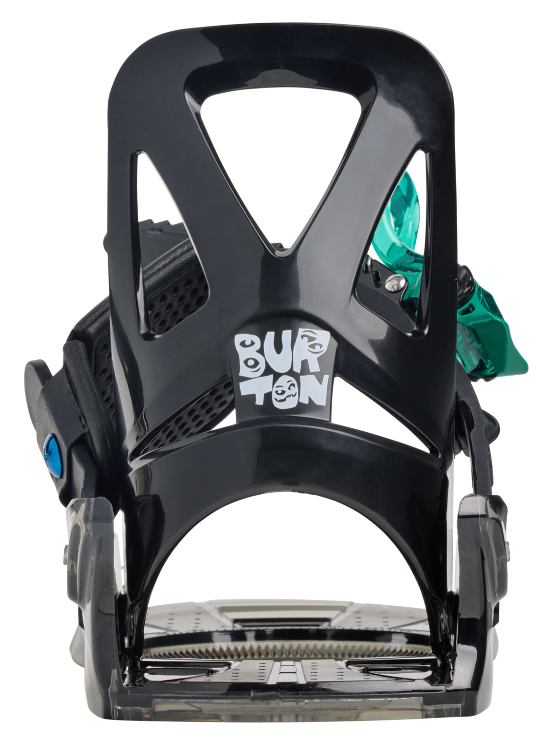 Kids' Mini Grom Disc Snowboard Bindings - Black