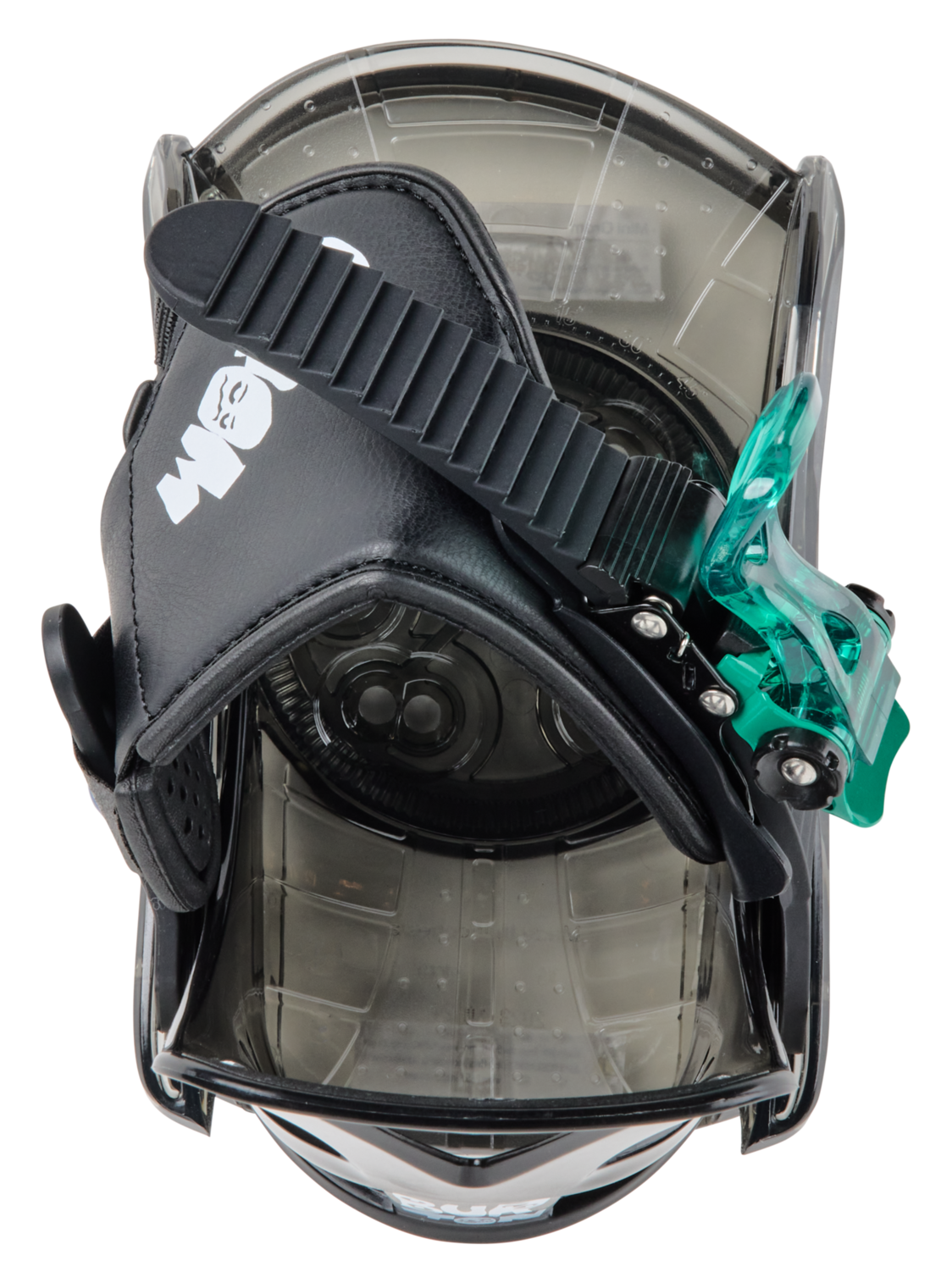 Kids' Mini Grom Disc Snowboard Bindings - Black
