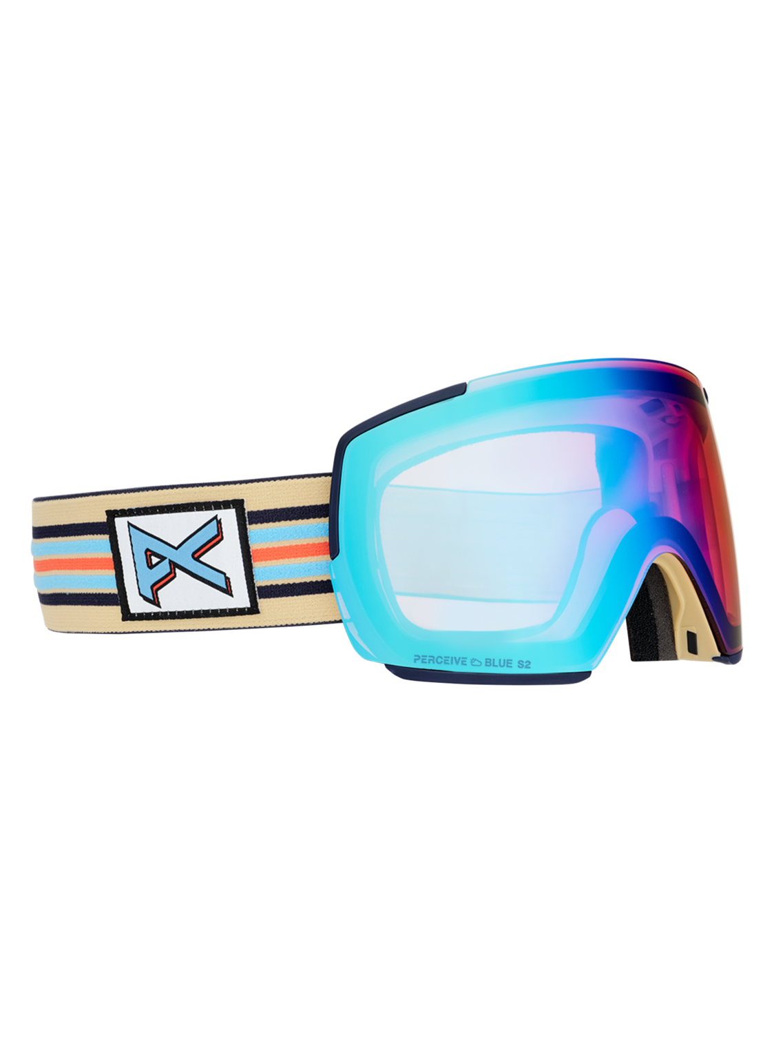 M5 Goggles + Bonus Lens + MFI® Face Mask - Vintage / Perceive Variable Blue