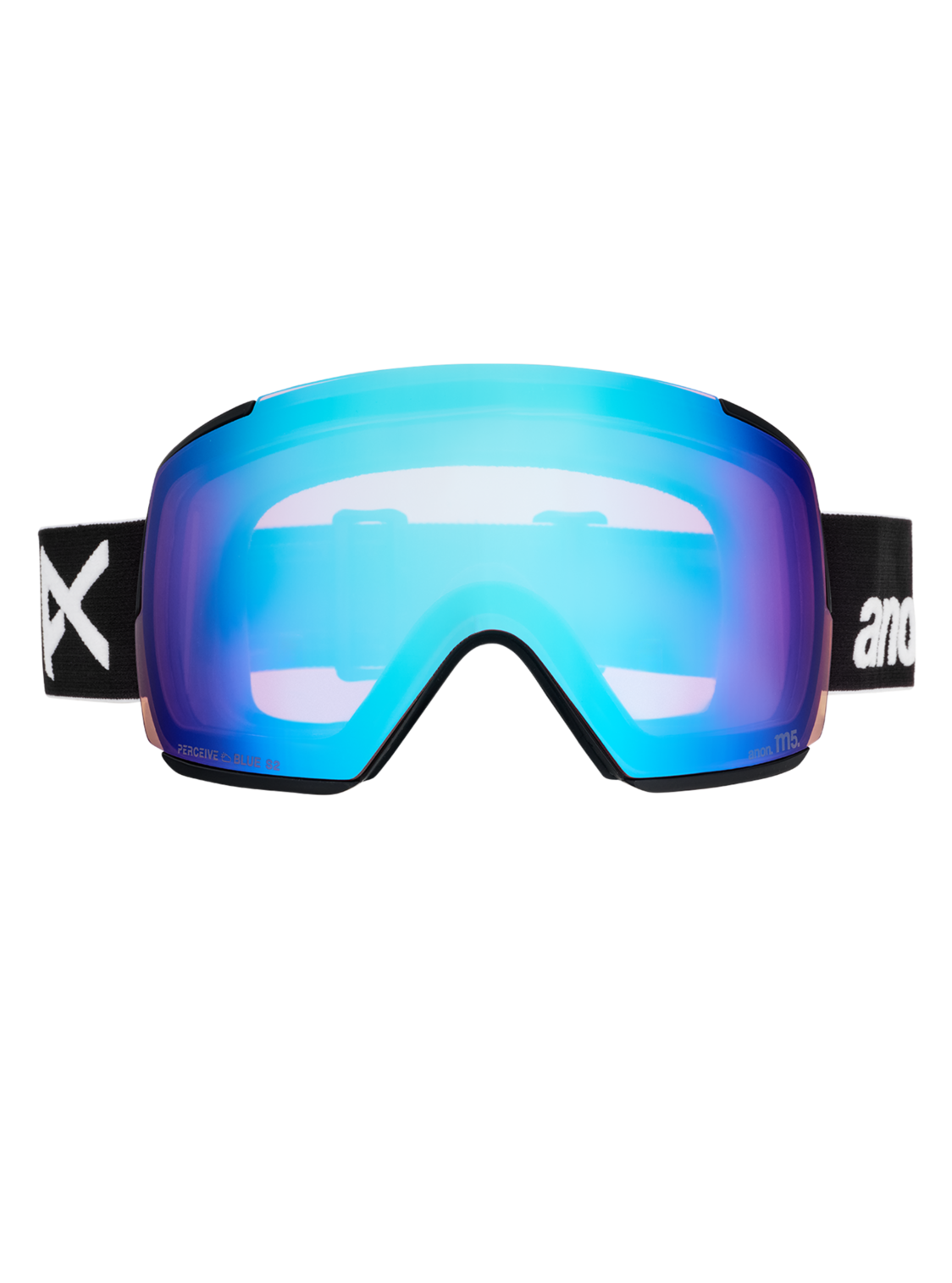 M5 Goggles + Bonus Lens + MFI® Face Mask - Black/Perceive Variable Blue