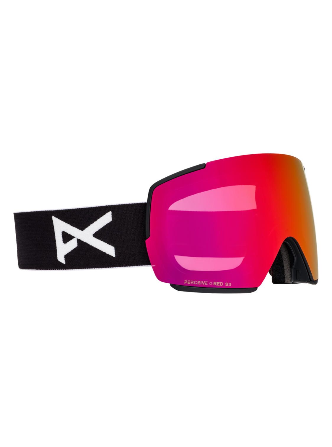 M5 Goggles + Bonus Lens + MFI® Face Mask - Black/Perceive Sunny Red