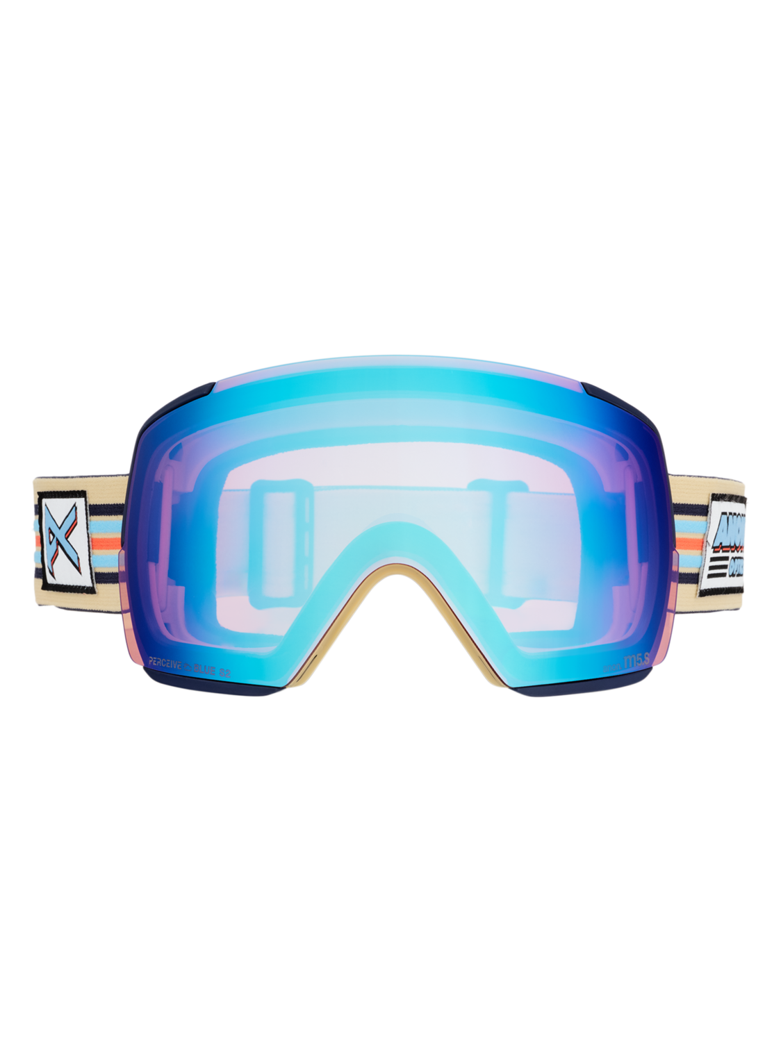 M5S Goggles + Bonus Lens + MFI® Face Mask - Vintage / Perceive Variable Blue