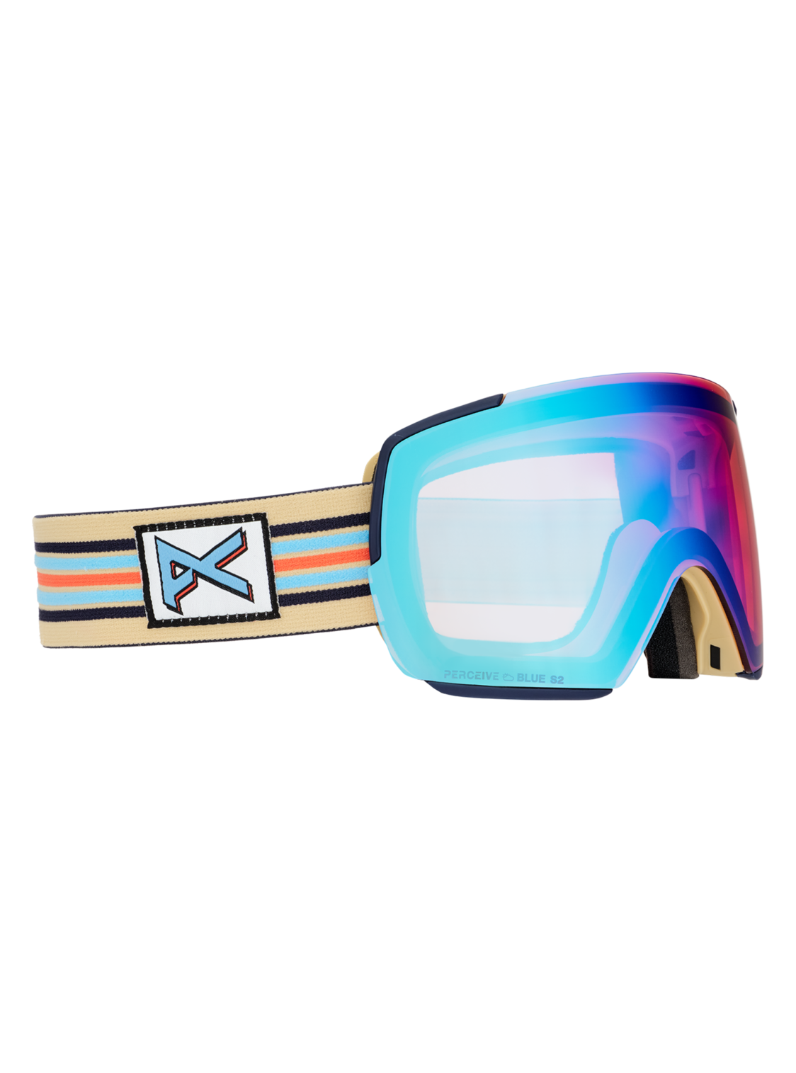 M5S Goggles + Bonus Lens + MFI® Face Mask - Vintage / Perceive Variable Blue