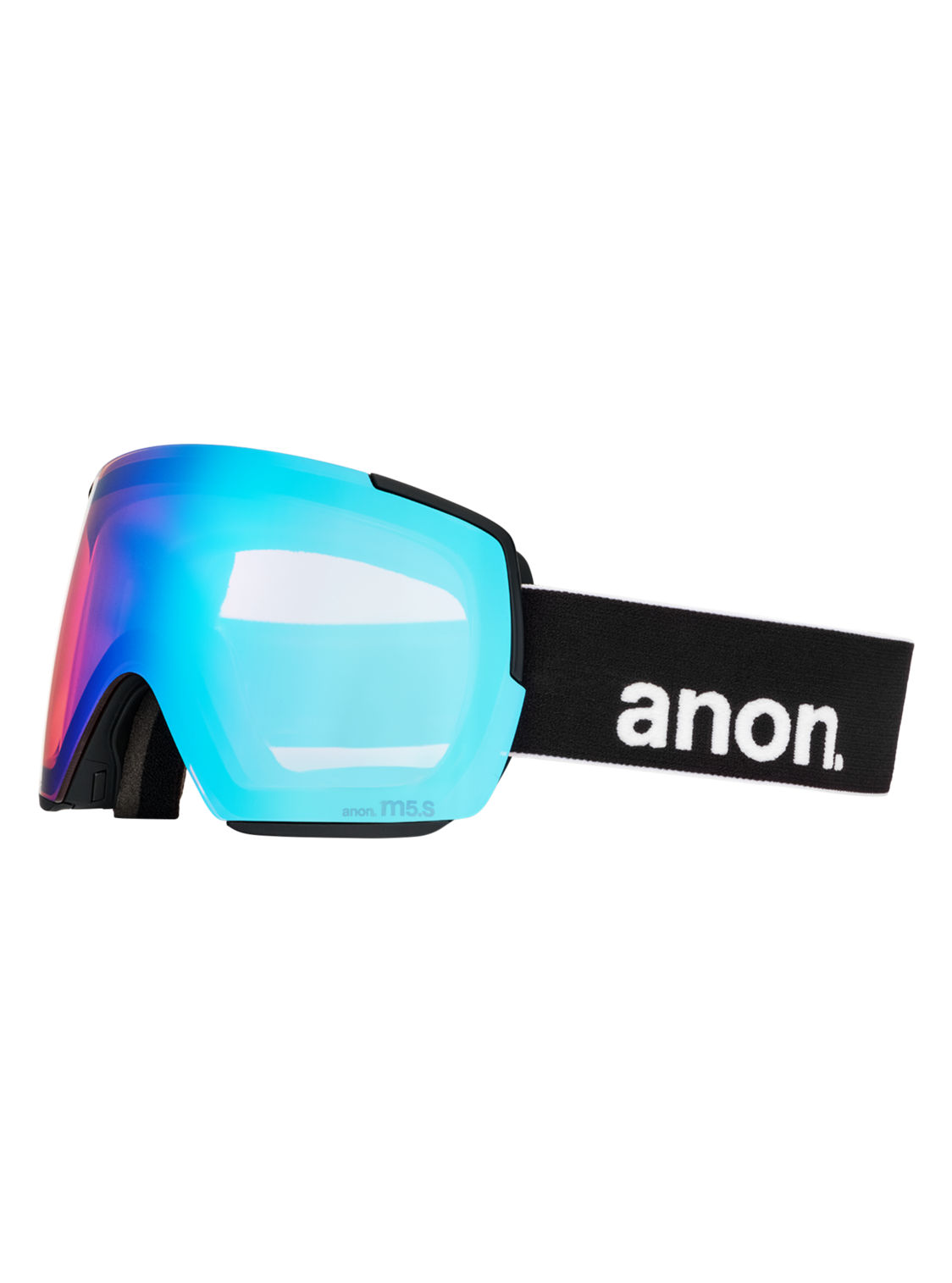 M5S Goggles + Bonus Lens + MFI® Face Mask - Black/Perceive Variable Blue