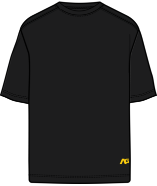 AG Outfall T-Shirt - True Black