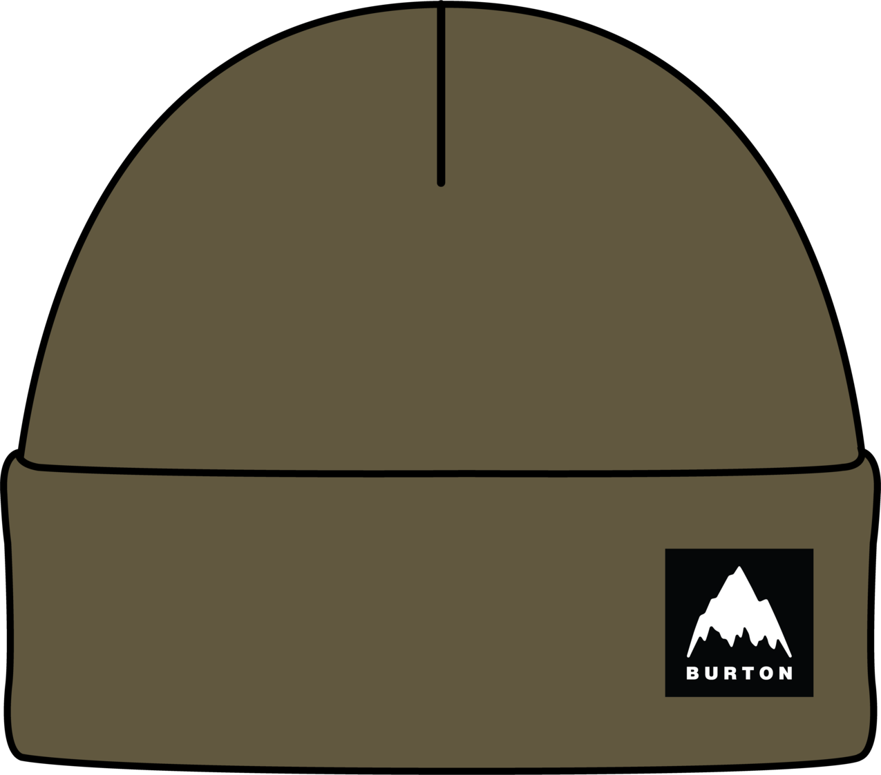 Recycled VT Beanie - Dried Moss