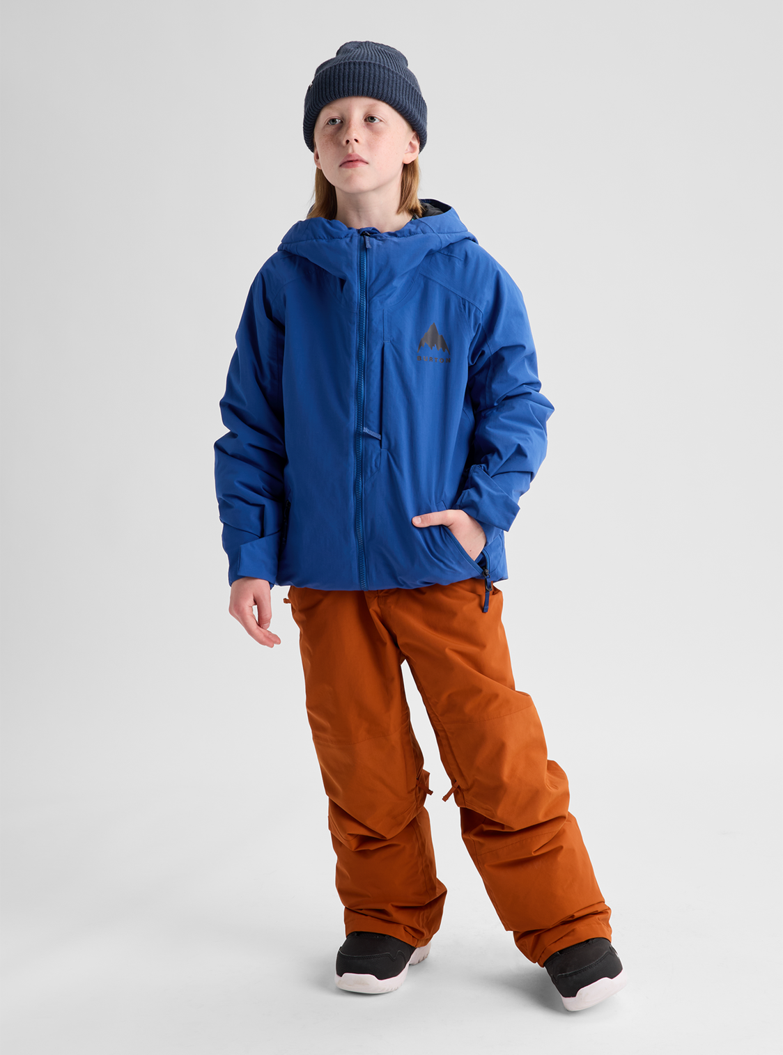 Kids' Burton Hillslope 2L Jacket - Twilight Blue