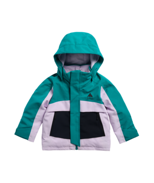 Toddlers' Ascutney 2L Jacket - Pacific Teal/Moondust Purple/True Black