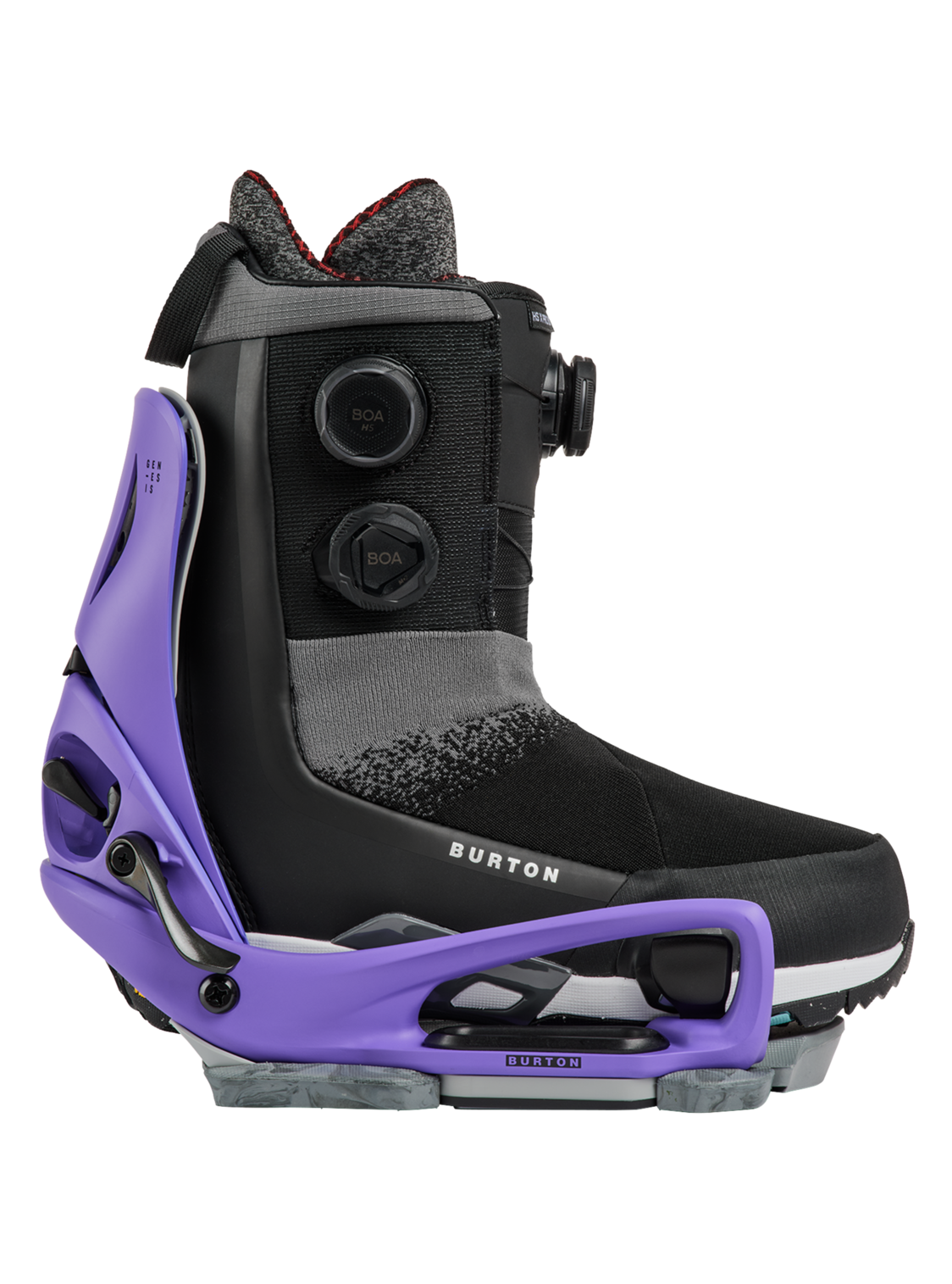 Men's Step On® Genesis EST® Snowboard Bindings - Purple Voltage