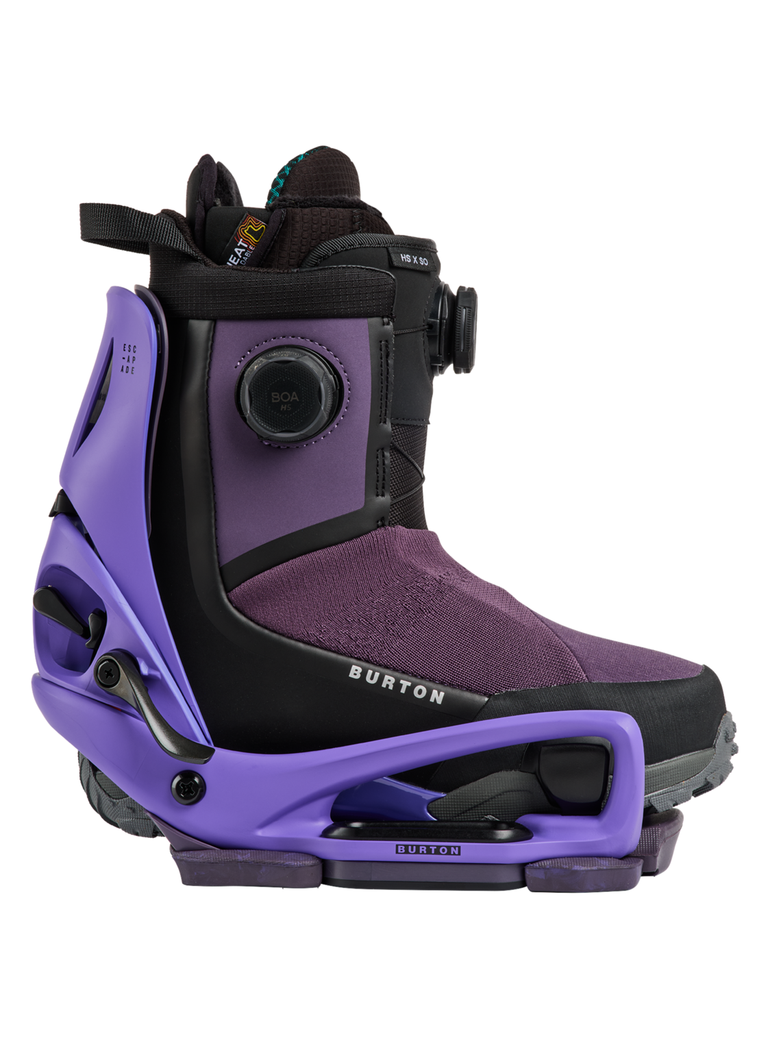 Women's Step On® Escapade EST® Snowboard Bindings - Purple Voltage