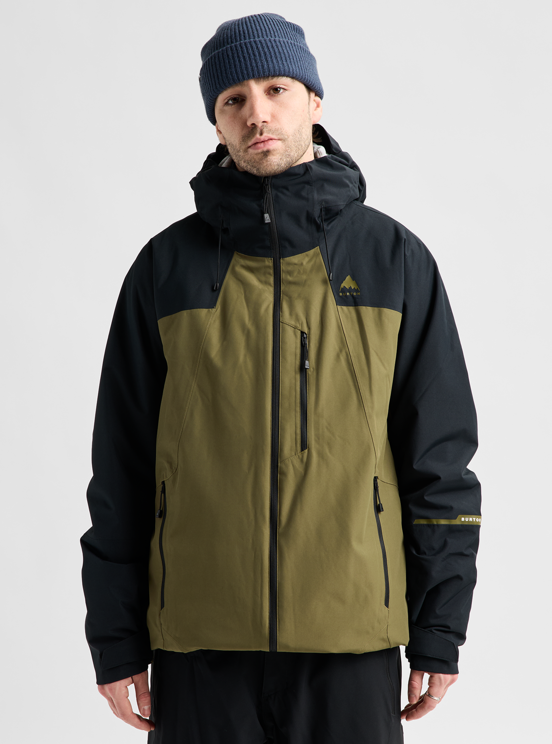 Mens Reserve 2L Insulated Jacket - True Black/Dried Moss