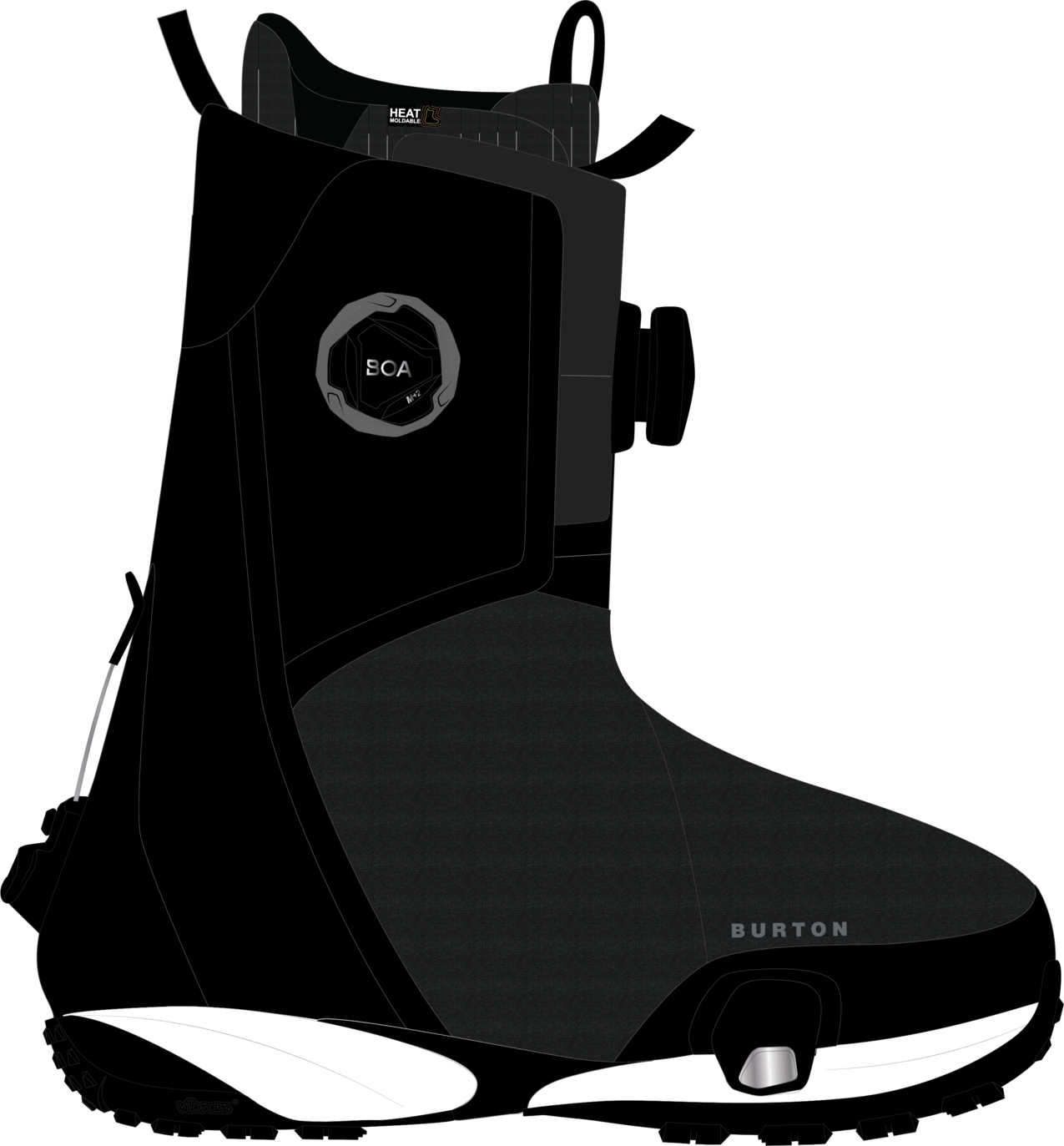 Men's Waverange X Step On® Snowboard Boots - Black
