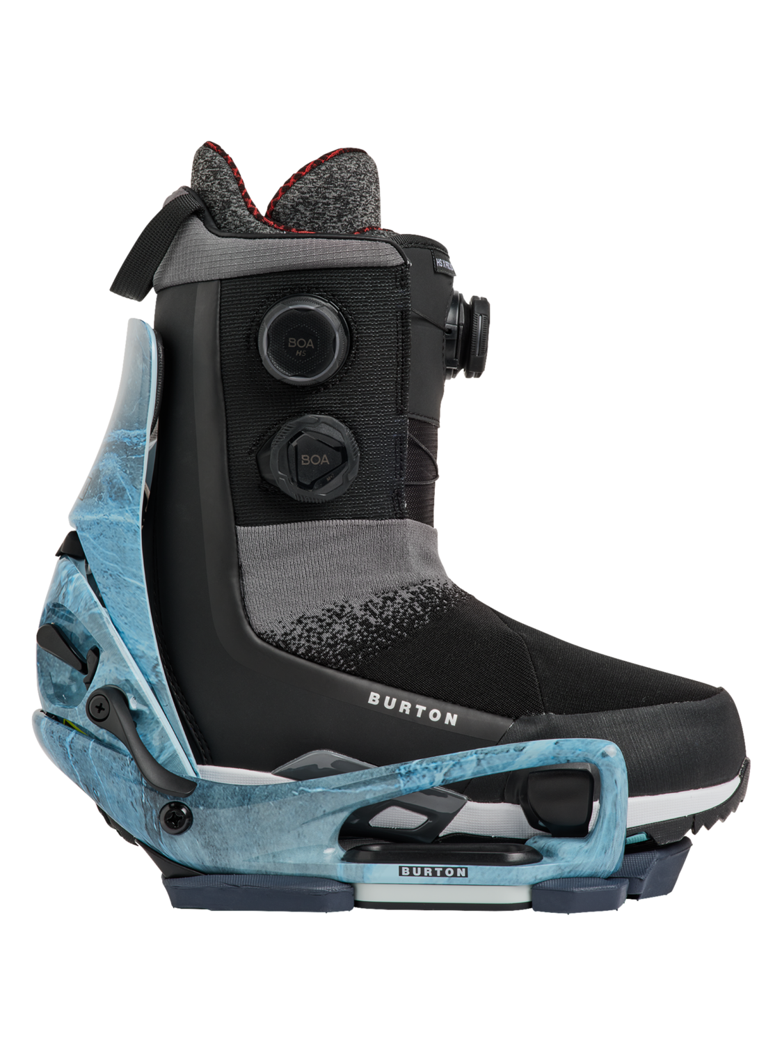 Men's Step On® Cartel X EST® Snowboard Bindings - Marbled Stone