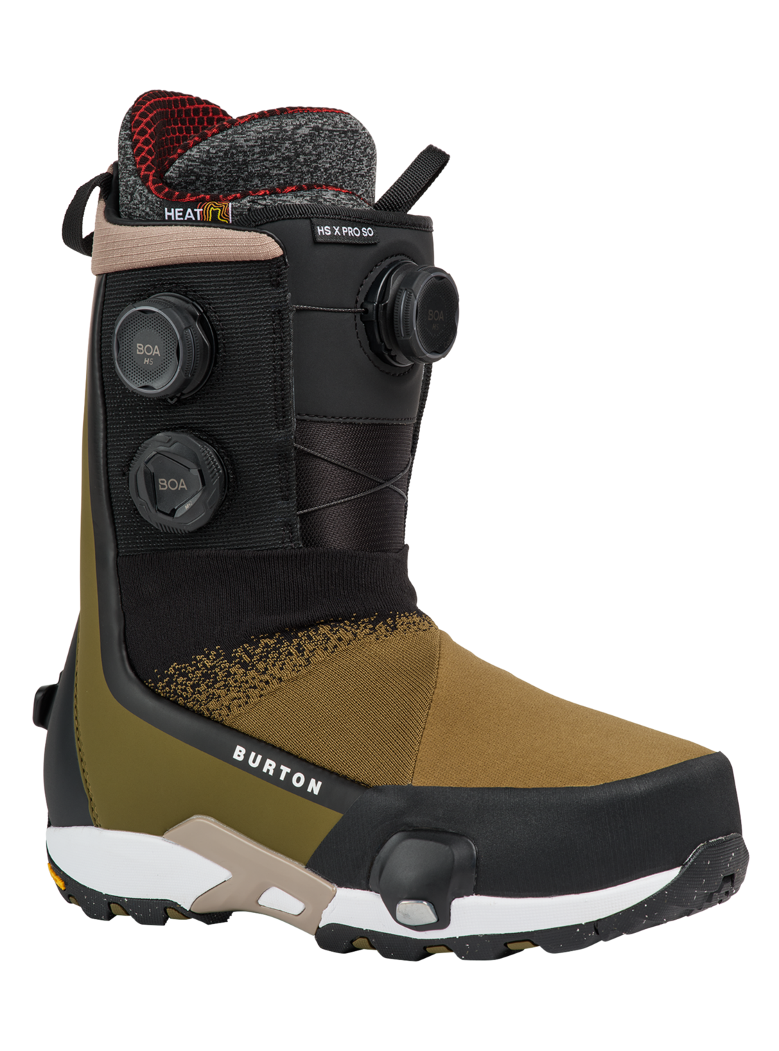 Men's Highshot X Pro Step On® Snowboard Boots - Dried Moss/Multi