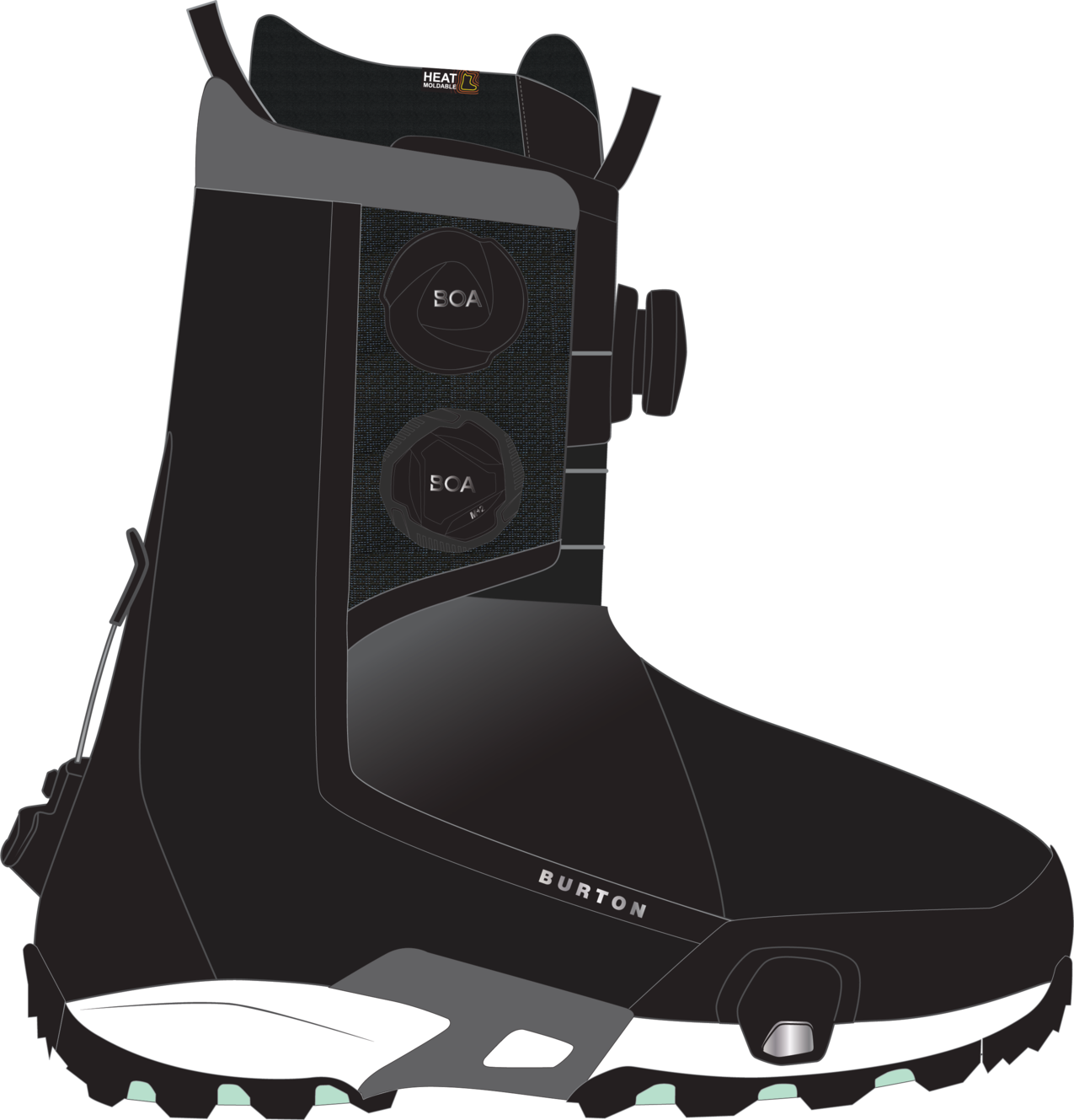 Women's Highshot X Pro Step On® Snowboard Boots - Black