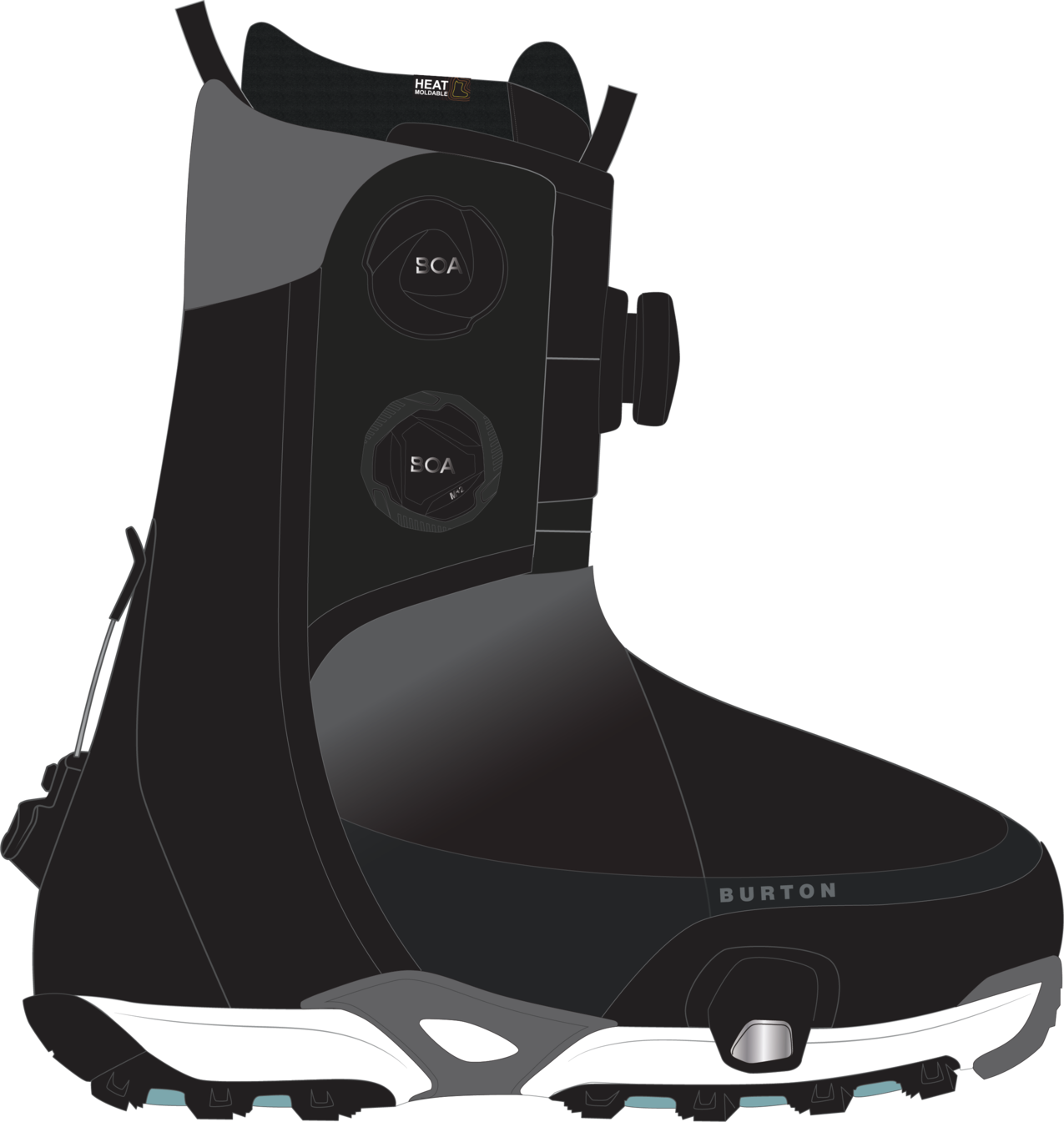 Women's Waverange X Pro Step On® Snowboard Boots - Black