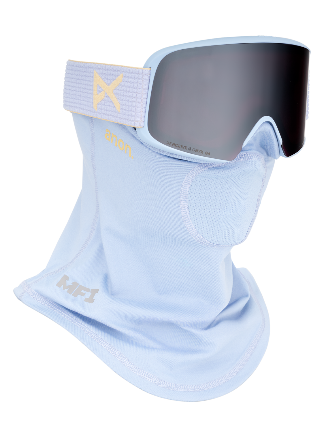 M6 Goggles + Bonus Lens + MFI® Face Mask - Airstream Blue / Perceive Sunny Onyx