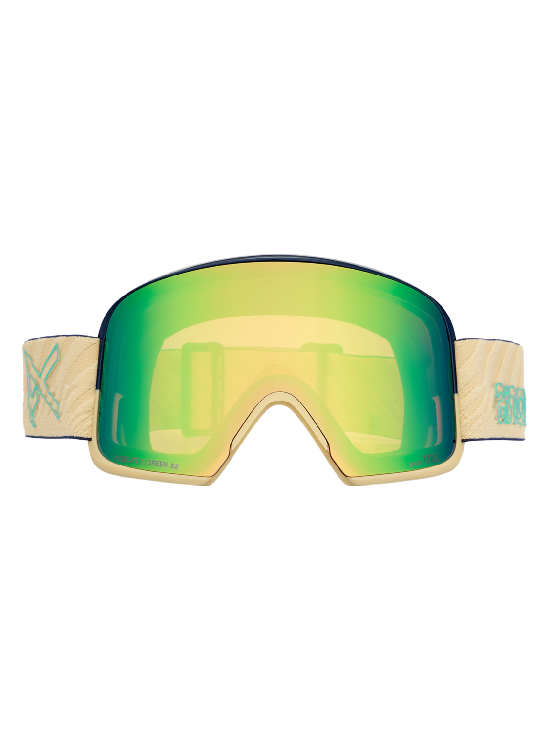 M6 Goggles + Bonus Lens + MFI® Face Mask - Beechwood/Perceive Variable Green