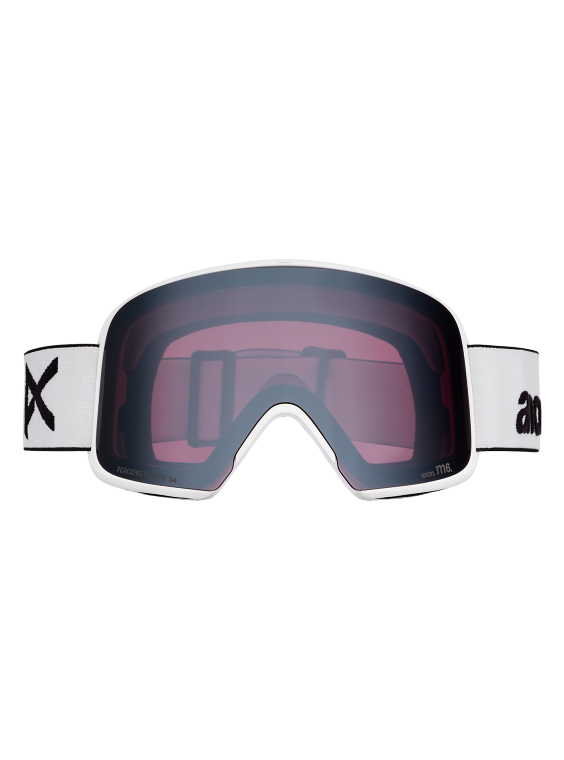 M6 Goggles + Bonus Lens + MFI® Face Mask - White/Perceive Sunny Onyx