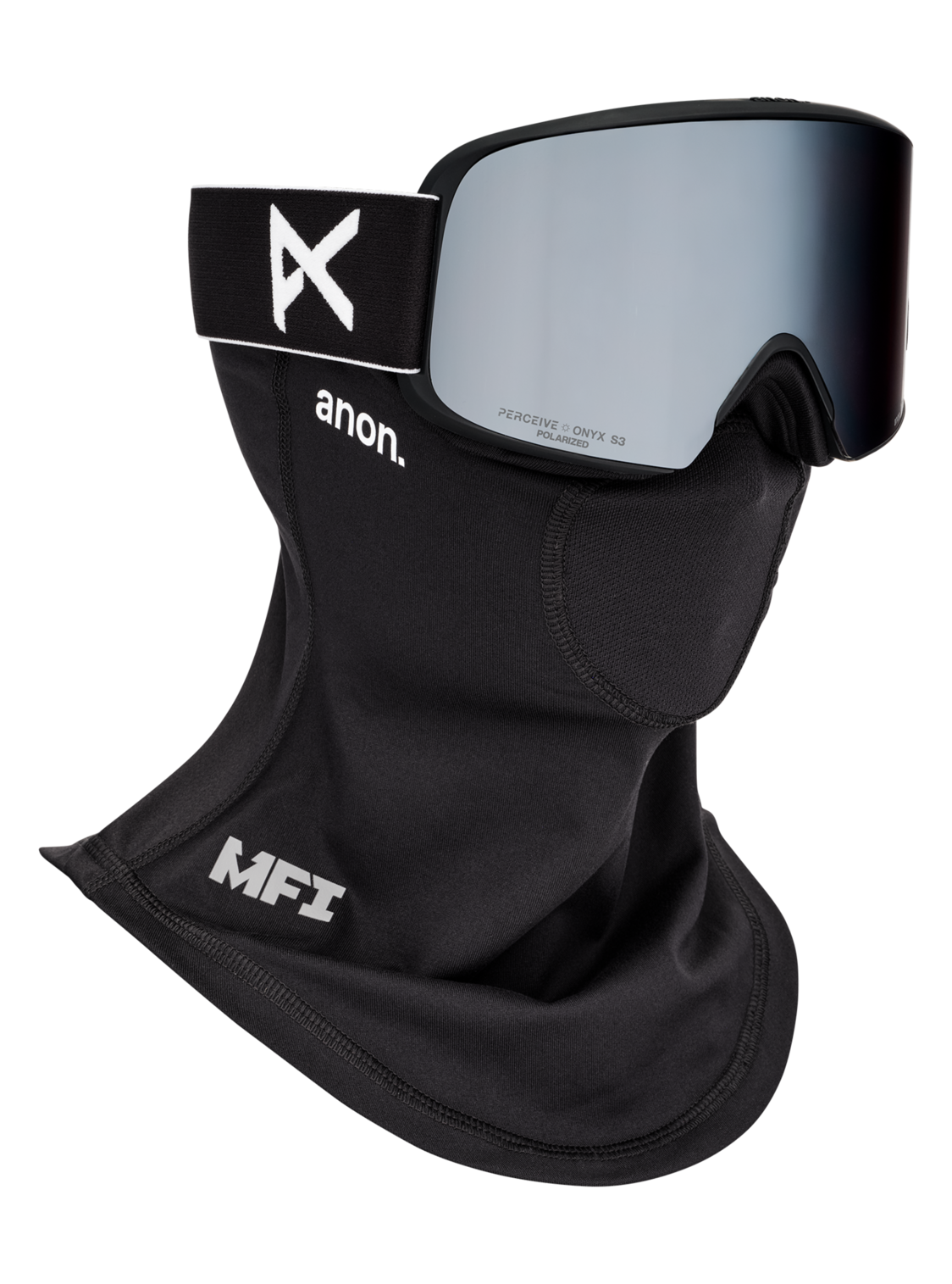 M6 Goggles + Polarized Perceive Lens - Black/Perceive Polar Onyx