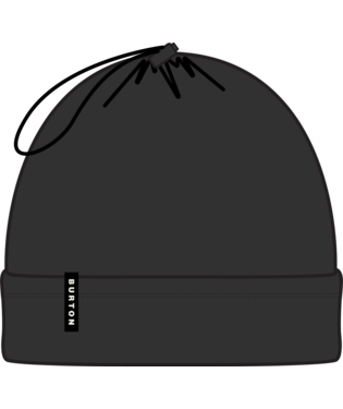 Airtofakie Fleece Beanie - True Black