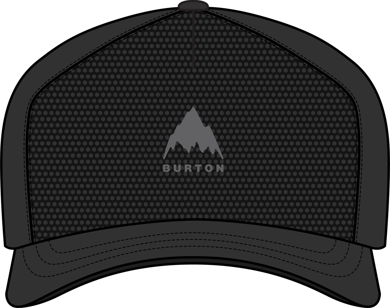 Tech Trucker Hat - True Black