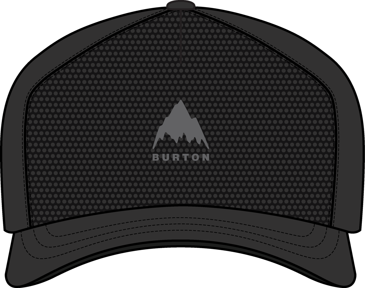 Tech Trucker Hat - True Black