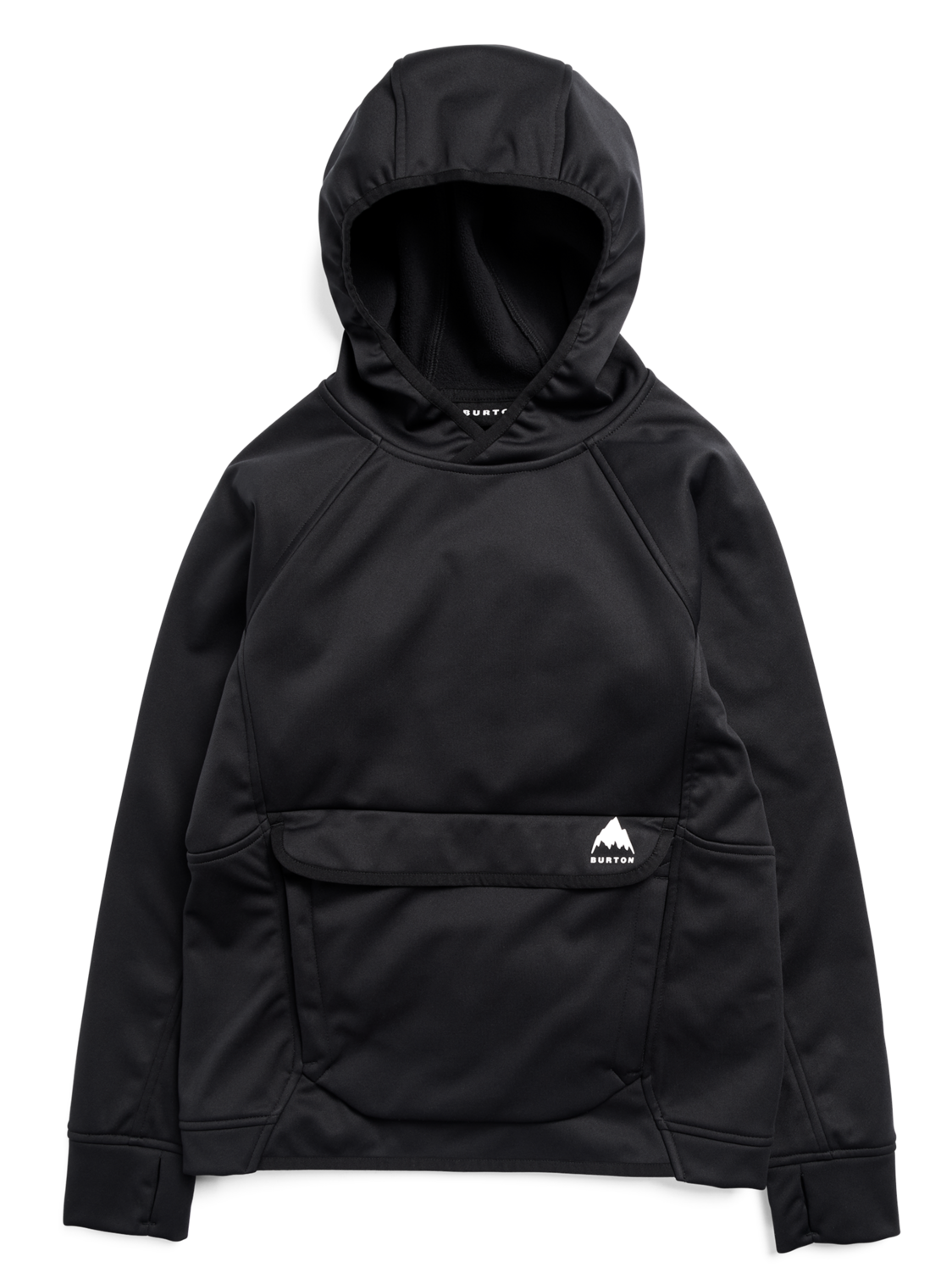 Kids' Crown Weatherproof Riding Pullover Hoodie - True Black