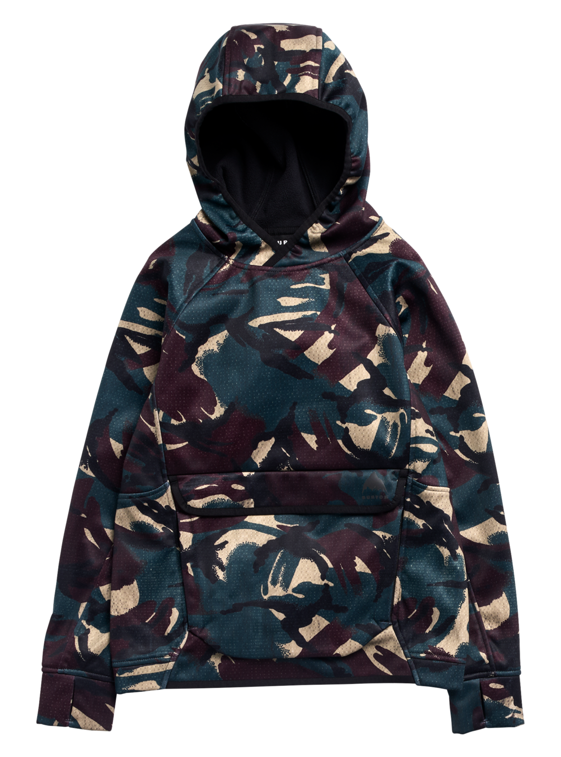Kids' Crown Weatherproof Riding Pullover Hoodie - Seersucker Camo
