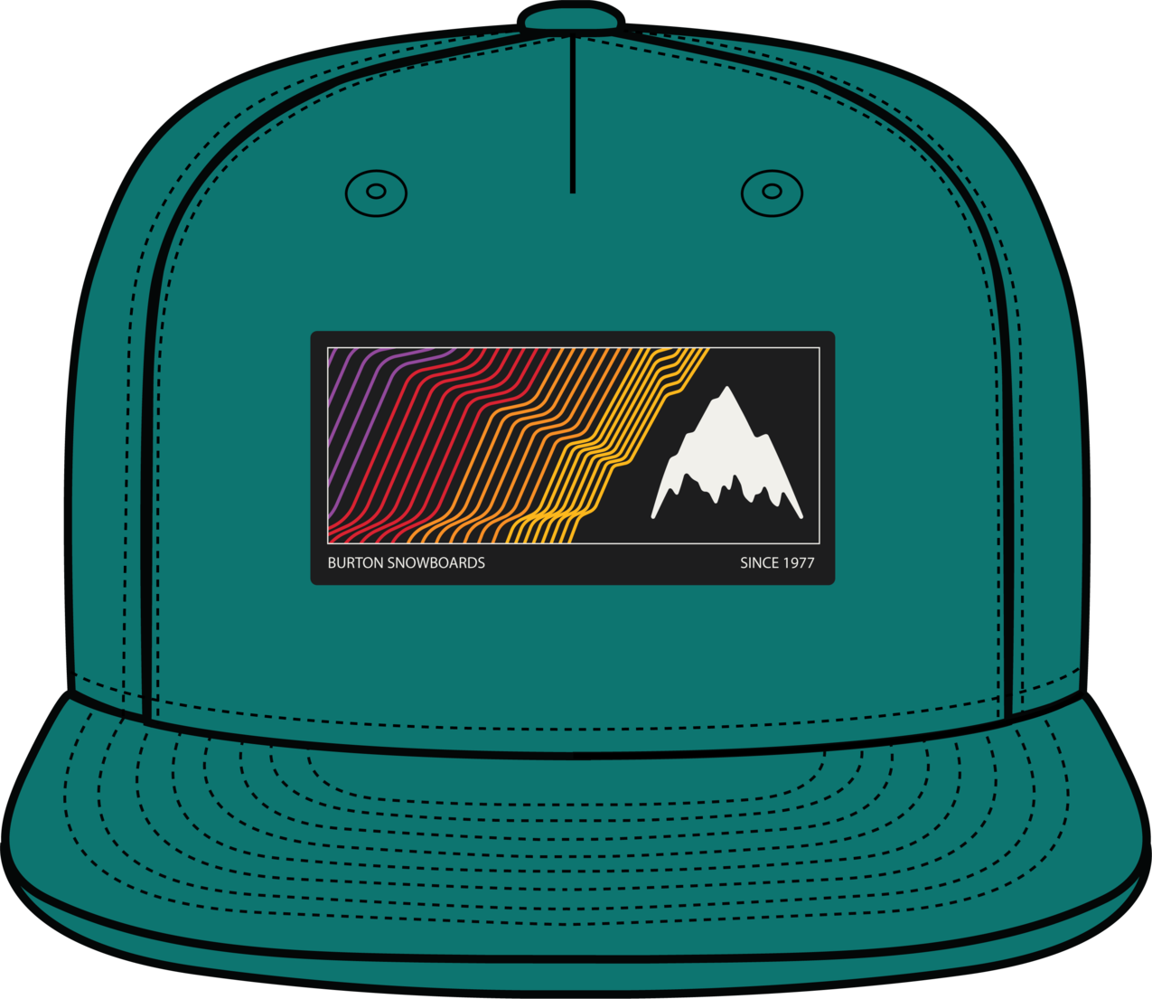 Kids' Elmore Hat - Pacific Teal