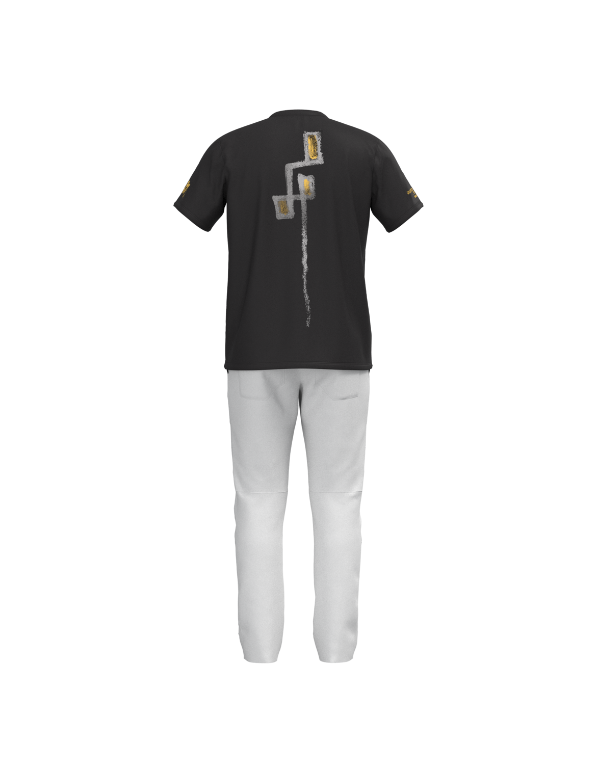 Jason B Seven Short Sleeve T-Shirt - True Black