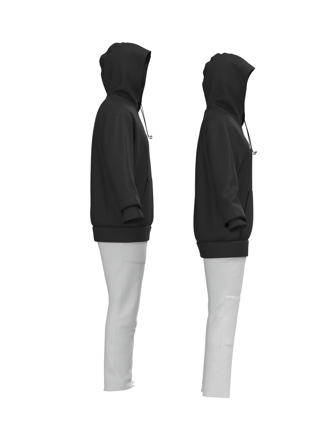 Blossom 27 Pullover Hoodie - True Black