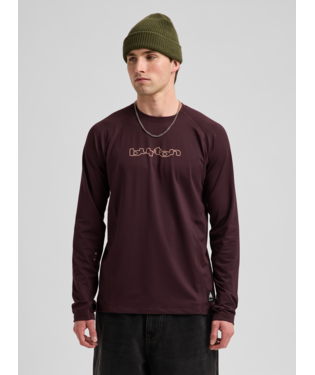 Men's Synthetic Midweight Base Layer Crew - Bear Hug Brown