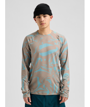 Men's Synthetic Lightweight Base Layer Crewneck - Liquid Mineral