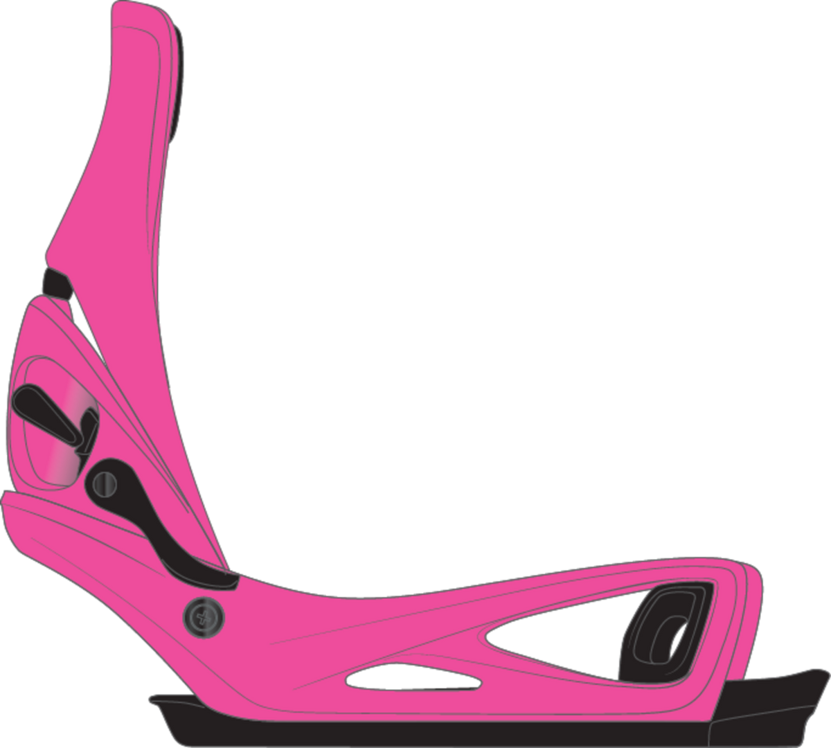 Women's Step On® Lexa X Snowboard Bindings - Shockwave Pink