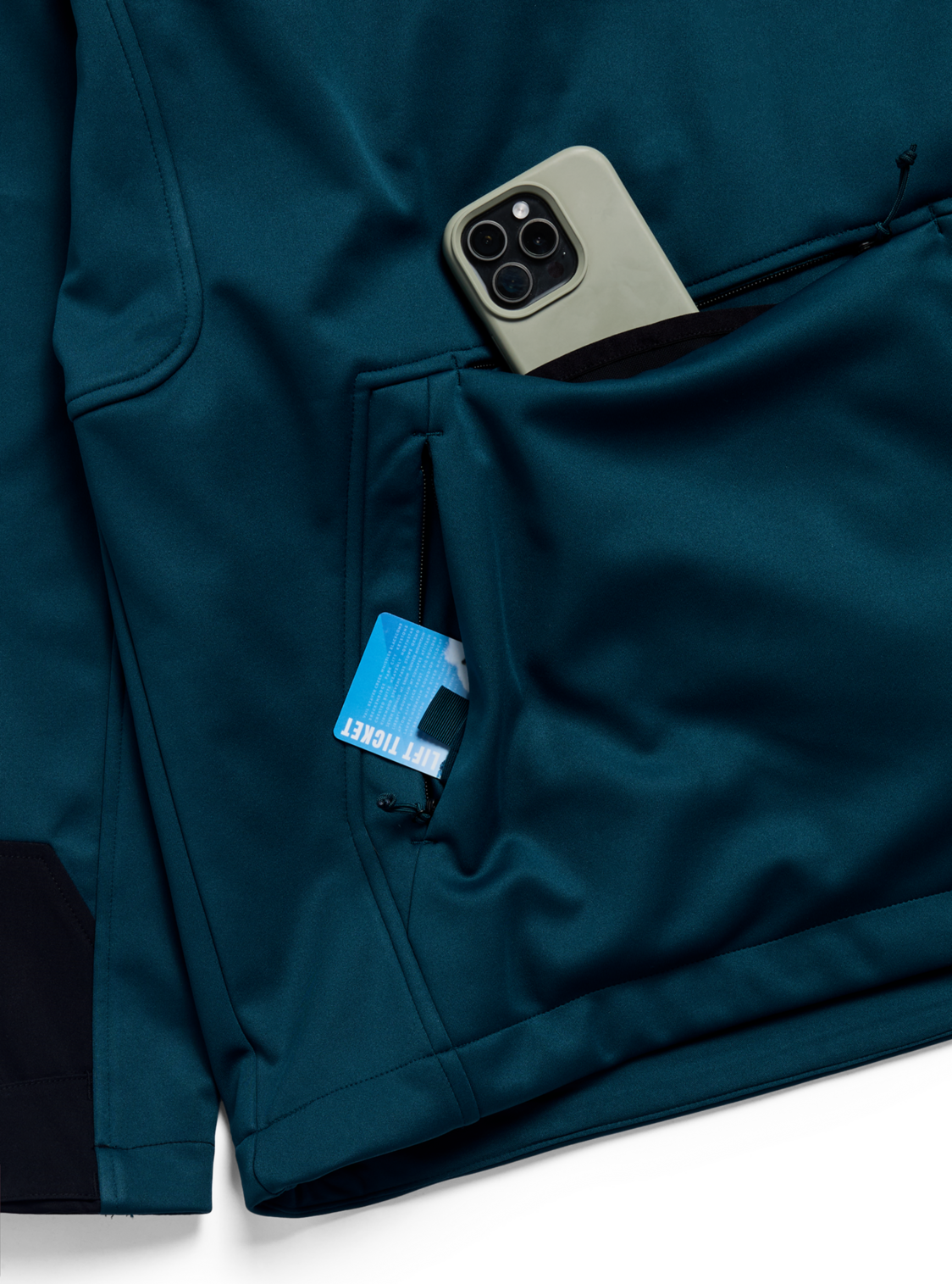 Crown Weatherproof Riding Pullover Hoodie - Atlantic Teal