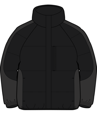 AG Toughy Puffy Down Jacket - True Black