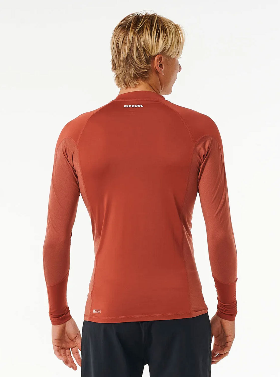 Rip Curl Lycra Waves Upf Perf L/S Red